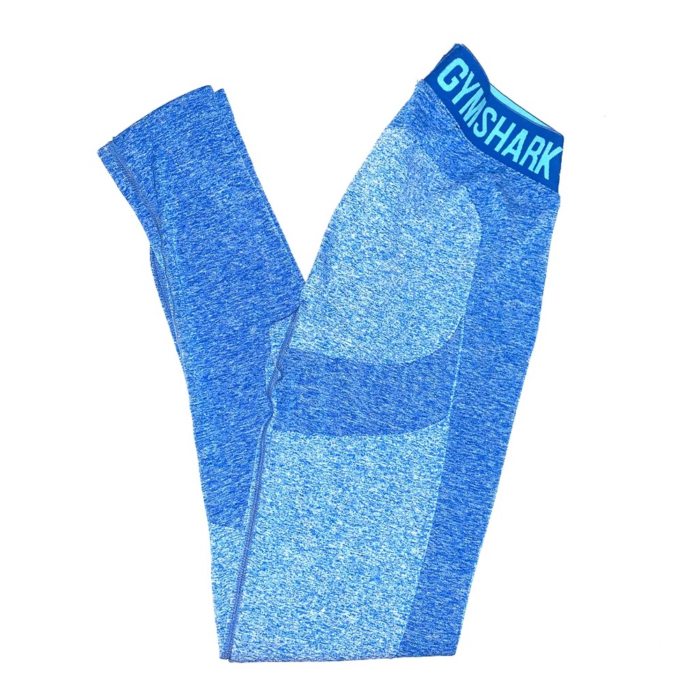 Gymshark Flex Leggings / USED / blue marl